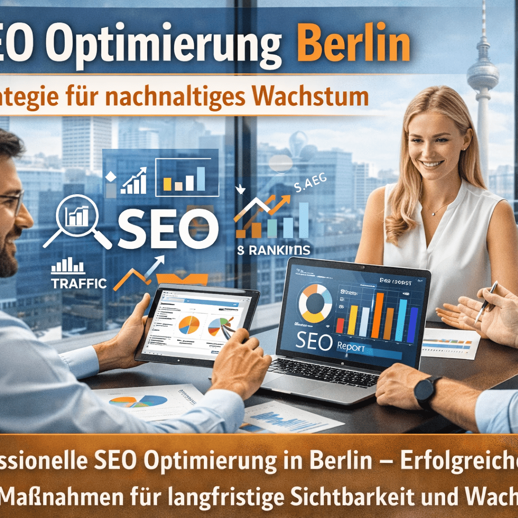 Professionelle SEO Optimierung in Berlin – Strategien für nachhaltiges Wachstum, mehr Traffic und bessere Google Rankings.