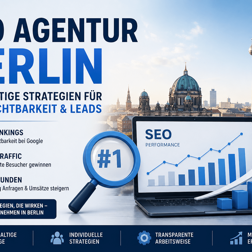 SEO Agentur Berlin – Erfolgreiche Strategien für nachhaltiges Wachstum