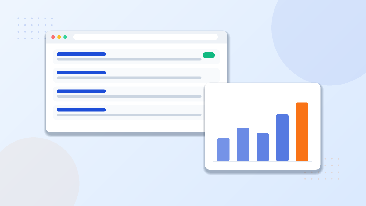 Dashboard mit Kennzahlen zur Auswertung von Videoaufrufen