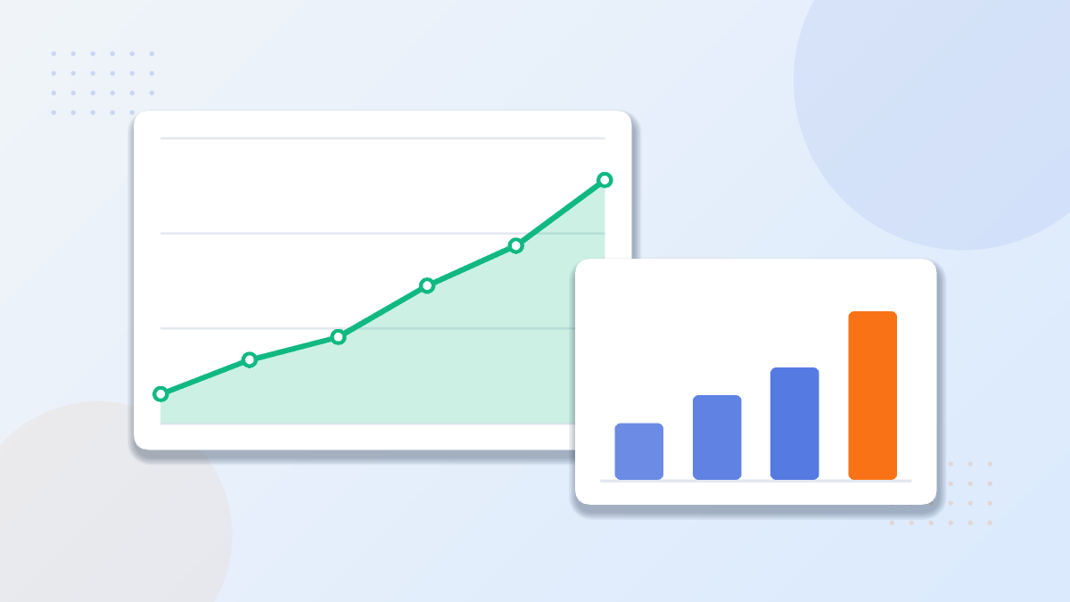 Diagramm mit stabiler und wachsender Sichtbarkeit nach einem gelungenen Relaunch Diagramm mit stabiler und wachsender Sichtbarkeit nach einem gelungenen Relaunch